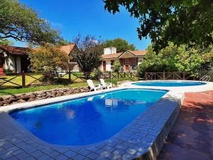 Cabañas Lorelei con jardín