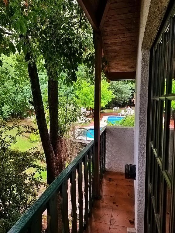 Cabañas Lorelei con patio y vistas a la piscina
