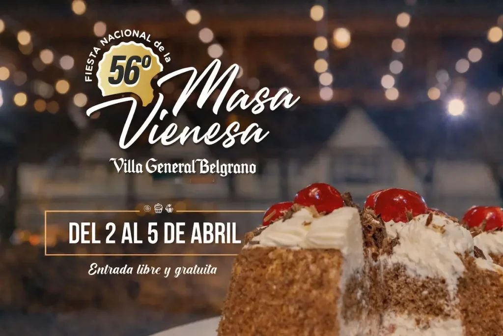fiesta de la masa vienesa en villa general belgrano 2026